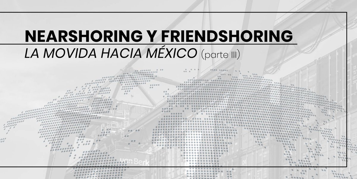 centercescos's tweet photo. #QuePasaEnUSA 🇺🇸
📍"Nearshoring y friendshoring, la movida hacia México” Por @sofiaplacitelli fellow de #CESCOS
📰 Leer: https://t.co/ea6Bra32G9
📬 Suscribite: https://t.co/ojDp4MdAKu
#SomosCESCOS #EEUU #México https://t.co/xWfvdX8gvF