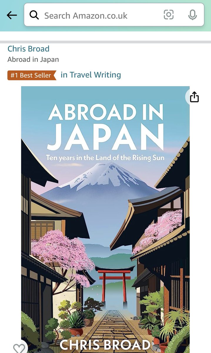 mattbeddows's tweet photo. @AbroadInJapan  #1 in travel in the UK.   Well done chap. https://t.co/m0rtveXdJH