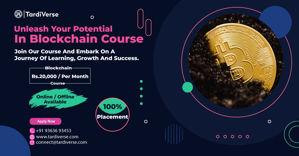 Discover the power of blockchain with our expert-led training. Whether you're a beginner or seasoned professional, our tailored courses cater to all skill levels.#socialmediamarketing #digitalmarketing #socialmedia #marketing #Branding #marketingdigital  #instagram #blockchain