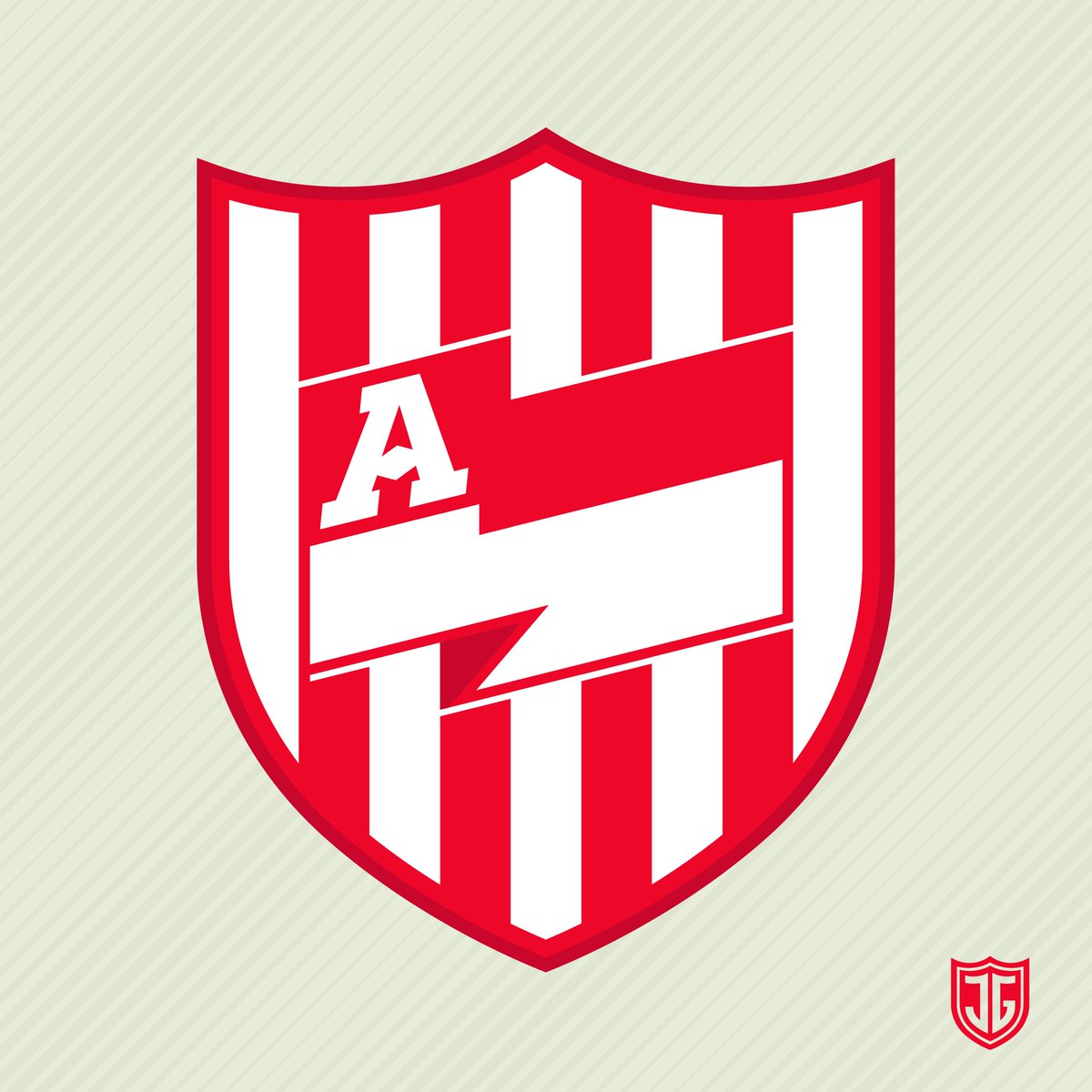 designfootball's tweet photo. This badge has been entered into the Alumni Athletic Club stage of the Defunct Club Crest Redesign challenge by @JoeGonzalovich.
#DCCR https://t.co/LbK0DzsdFc