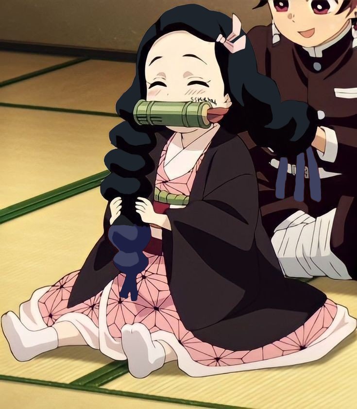 sskusah's tweet image. Color swap&amp;lt;3 #colorswap #colorpallete #nezuko #shinobu #shinobuandnezuko