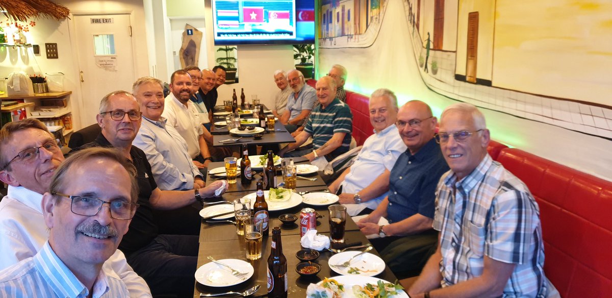 So an enforced summer break as the Westwood Masonic Centre is being renovated.
So on Tuesday evening, Rivermead Lodge went down Bellegrove Road to The Pho Palace Vietnamese Restaurant. An excellent gathering was held with members new and old and a potential new member. Excellent!
