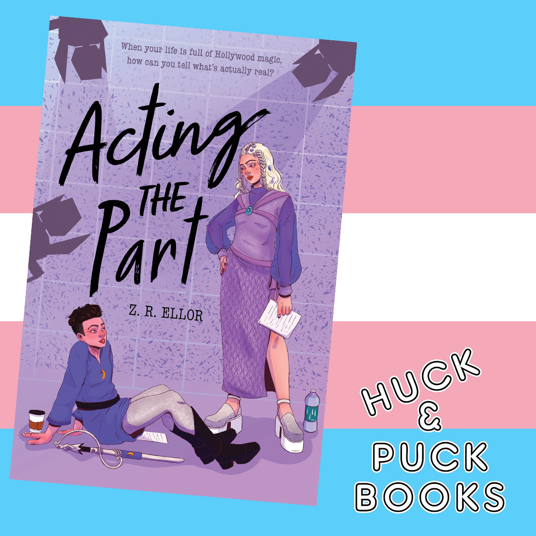 Acting The Part by @ZREllor huckandpuckbooks.com/product-page/0… Queer actor Lily Ashton has found fame playing lesbian warrior Morgantha on the hit TV show Galaxy Spark. Lily orchestrates an elaborate fake-dating scheme to generate press. But are they ready to share their real self? #LGBTQ