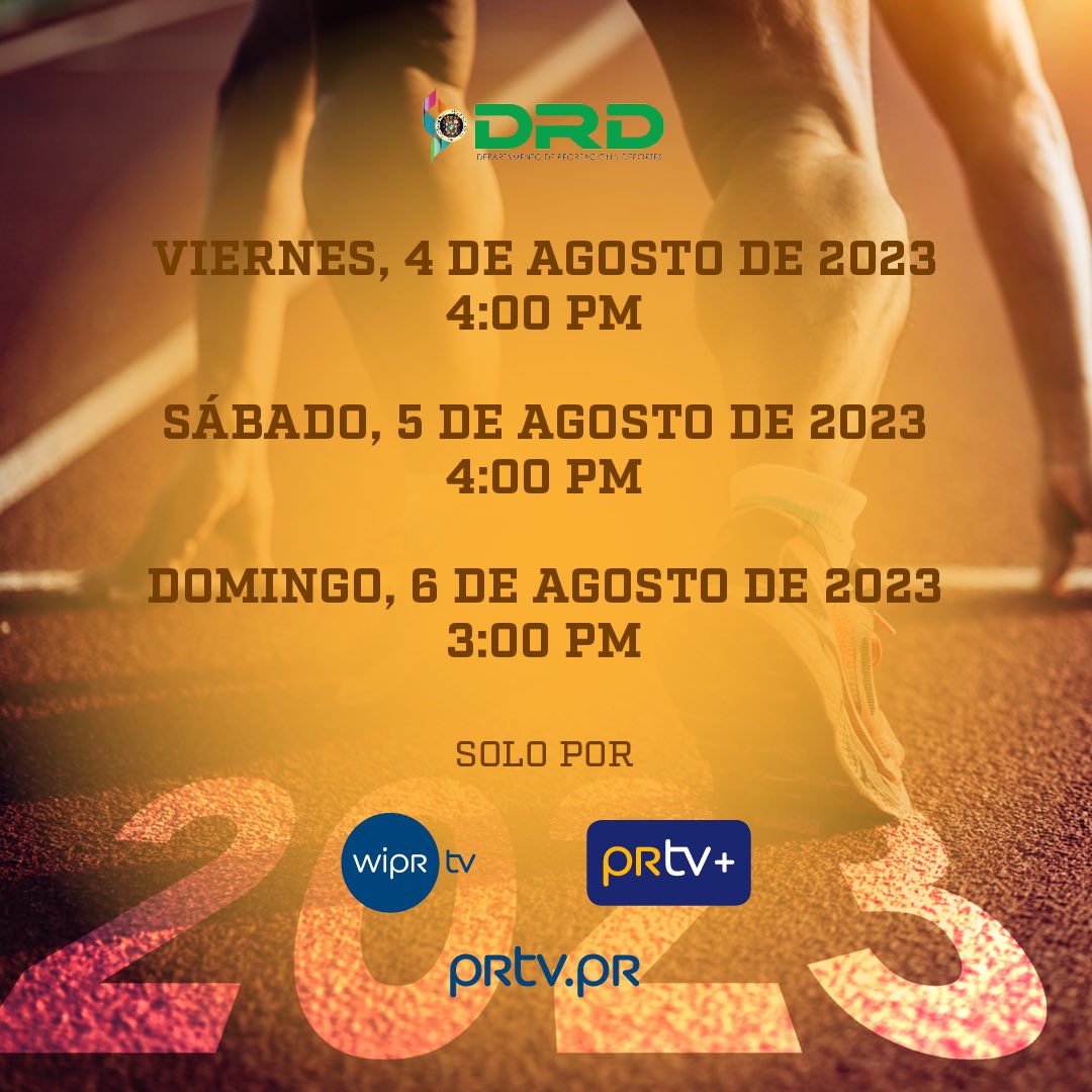 WIPRTV_Oficial's tweet photo. [PANAMERICANOS] 👁️ Échale un ojo a Frances Colón. 🏃‍♀️
 
¡Síguela en el XXI Campeonato Panamericano U20 de Atletismo!

Un evento exclusivo de @recreaydeportes, #WIPR y PRTV+.
 
#Deportes #PuertoRico #FrancesColón #DRD #PRTVPlus #PanamericanoPR2023 #PanamMayaguez2023 #readypaljuego https://t.co/UfpsuGFQSm