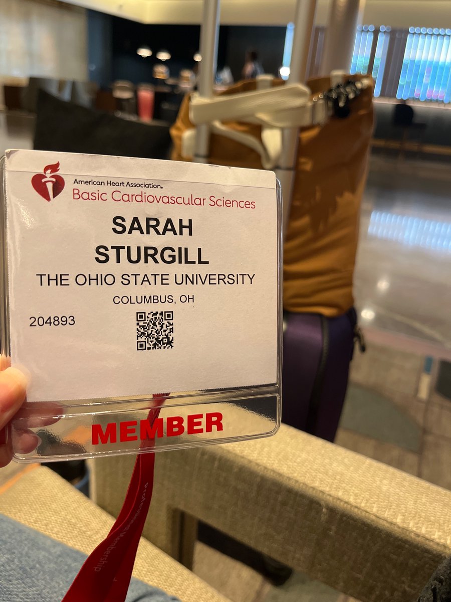 Sarah Sturgill, PhD (@sarah_biophys) on Twitter photo Bye bye BCVS!! Had such an excellent time meeting new faces, making connections, and seeing some great science. Til next time! <a href="/American_Heart/">American Heart Association</a> #bcvs2023 Bye bye BCVS!! Had such an excellent time meeting new faces, making connections, and seeing some great science. Til next time! <a href="/American_Heart/">American Heart Association</a> #bcvs2023