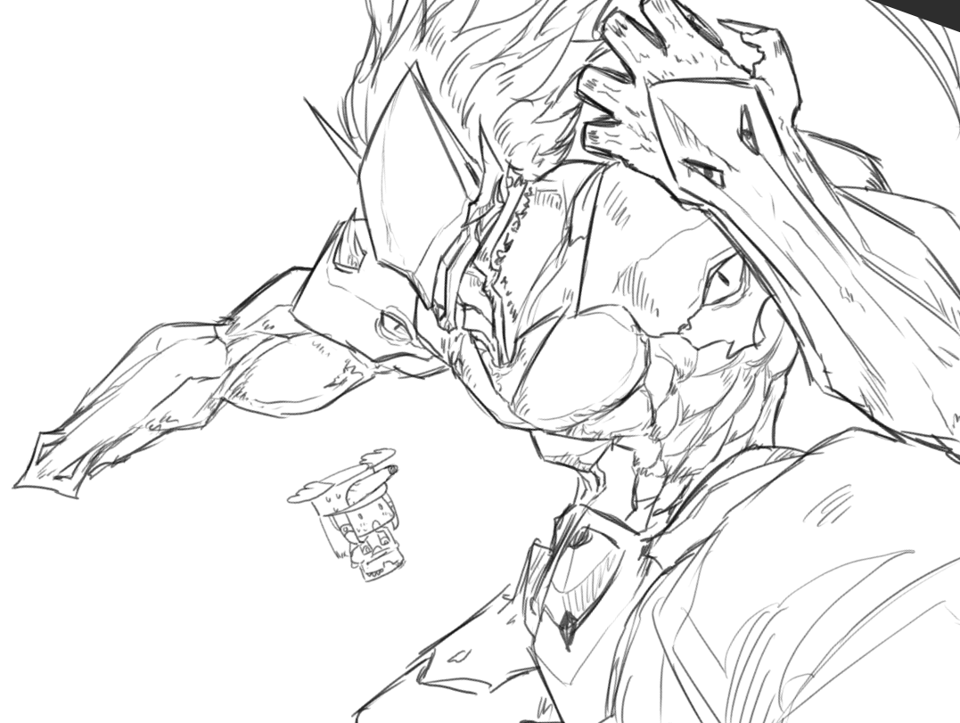 Primal_Odin's tweet photo. oops, I dropped my wip in this acc https://t.co/RpWpyh48zz