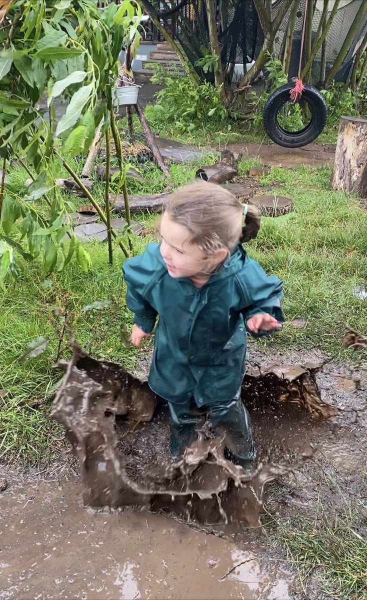 DunbarNursery's tweet image. Woodlands - It's National Playday! “Being outdoors and active is a vital part of growing up and living a healthy and fulfilled life.”Playing outside in the rain was so much fun! ☔️🌧@DunbarPrimary #ARCH #beingme #funoutdoors #rainyday #NationalPlayday #Active