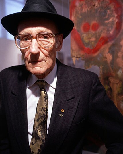American writer and visual artist #WilliamSBurroughs died from a heart attack #onthisday in 1997. #author #NakedLunch #Junkie #BeatGeneration #postmodernist #fiction #GunshotPaintings #counterculture #art #trivia