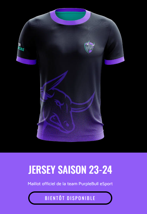 zysko401's tweet photo. Le maillot de la PurpleBull est bientot disponible #gopbl #chargerpourvaincre
Vos avis ? https://t.co/C3MvPMEgA0