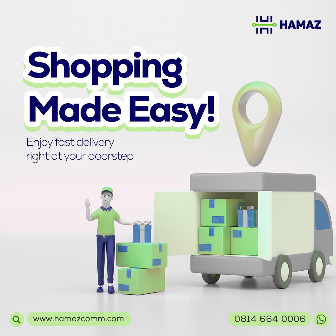 🚀 Discover the joy of shopping from the comfort of your home and enjoy fast delivery right at your doorstep. 

🌟 Say goodbye to the hassle and hello to convenience! 🛍️ 

#ShopFromHome #fastdelivery #convenienceatyourdoorstep #BBNaijaAllStars #shoppingmadeeasy  #hamazofficial