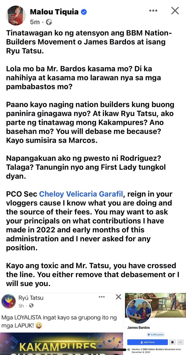 Eh kung ayokong i-takedown <a href="/maltiq/">Malou Tiquia</a>? 🤪