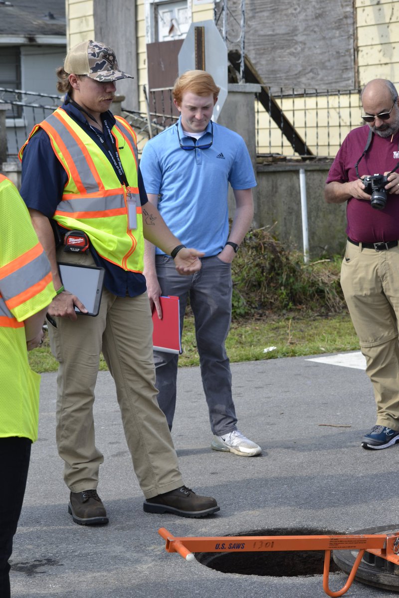 This summer, JohnAndrew Redmond has worked to understand how the Charleston can manage heat through assessing a road treatment and gathering community contacts that can be used for heat alerts. Thank you for your hard work and your willingness to be out in the heat! #SGIntern