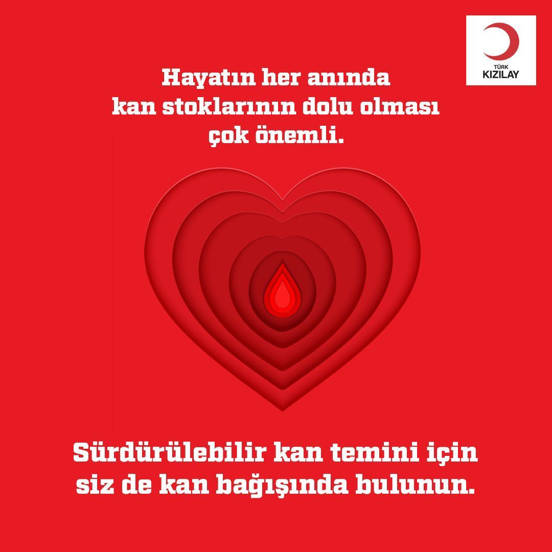 Verdiğiniz 1 Ünite Kan İle 3 Kişinin Hayatını kurtarabileceğinizi Biliyor Musunuz? 🩸

Kızılay Kan Bağış Aracı Yarın, 
🗓️ 3 Ağustos Perşembe Günü
⏰10:00 - 18:00 Saatleri Arası
📍 Birecik Meydanında, Olacaktır.

Haydi Birecik !
Kan Ver, Hayat Kurtar