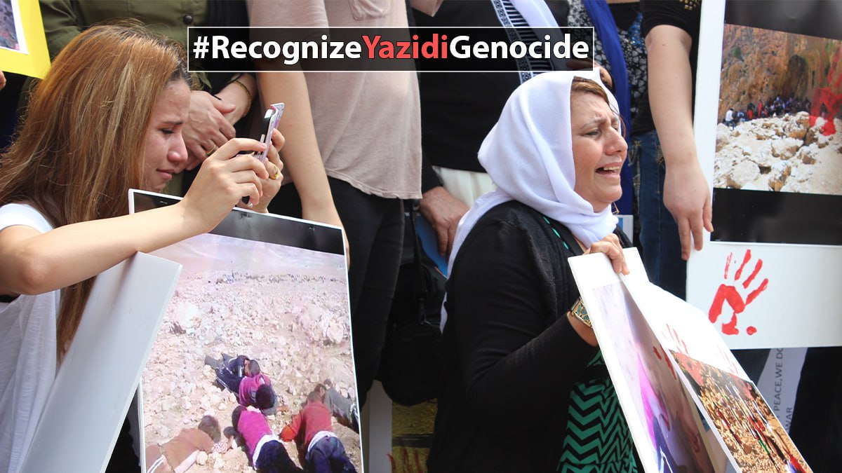BkrHyfyn's tweet photo. #RecognizeYazidiGenocide https://t.co/J3FMP8reZv