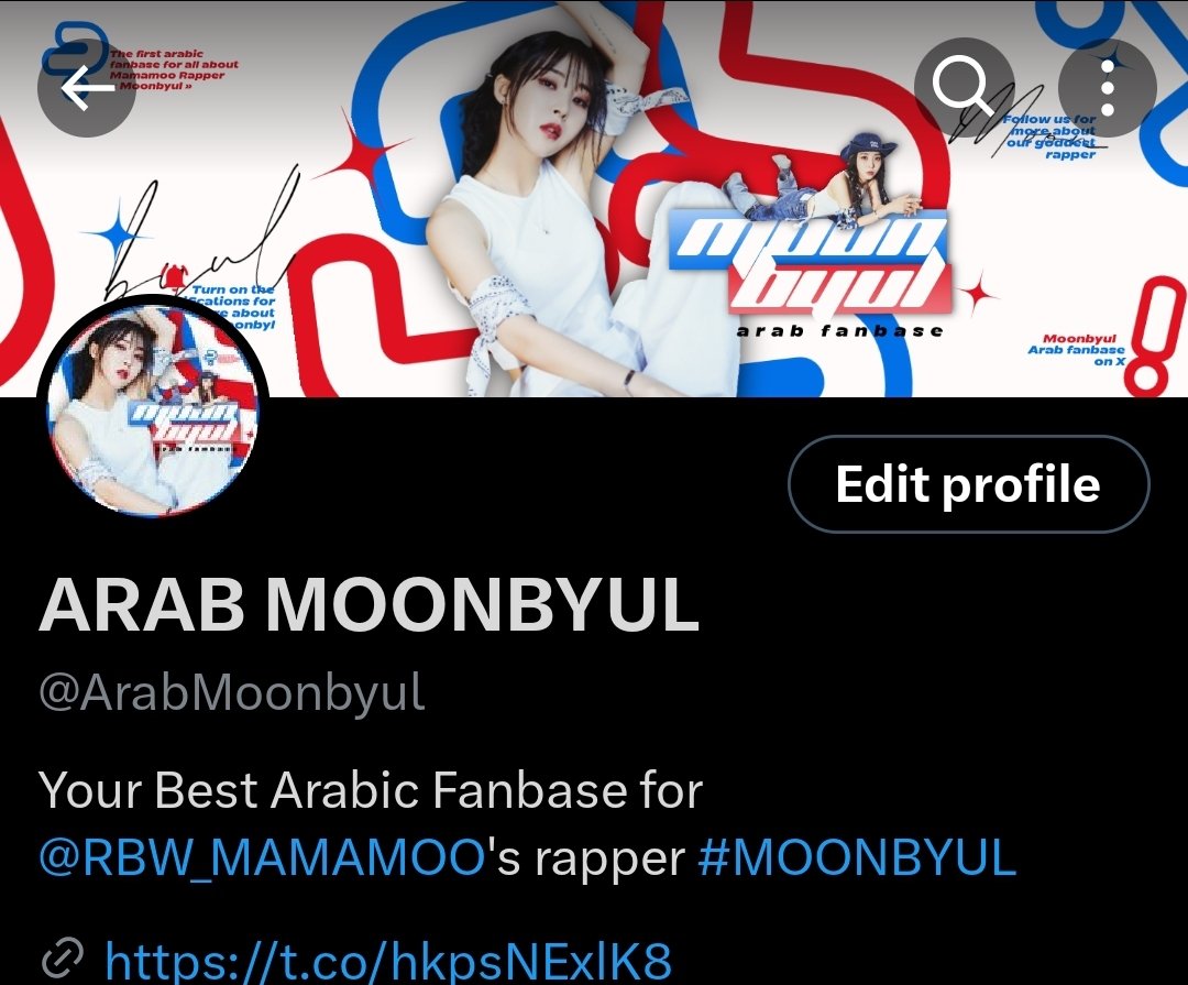 ArabMoonbyul's tweet photo. تزامنا مع عودة فتياتنا ، قمنا بتغيير حُلة حسابنا 
جزيل الشكر للفريق المبدع @.nav.design_ على تصميمهم الرائع💙. https://t.co/J2IXQLNj0v