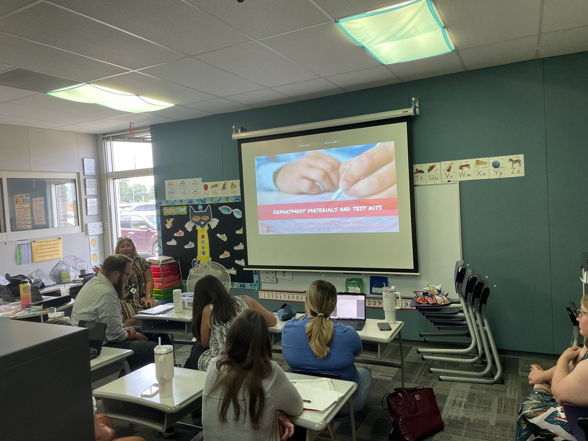 MrsChristineHeck (@mrsheck21) on Twitter photo New AU staff learning about all the wonderful materials they have access to in Olathe! Thank you to our Autism Specialists for meeting with the new staff this afternoon. 🤩 <a href="/olathenewed/">Olathe New Educators</a> New AU staff learning about all the wonderful materials they have access to in Olathe! Thank you to our Autism Specialists for meeting with the new staff this afternoon. 🤩 <a href="/olathenewed/">Olathe New Educators</a>