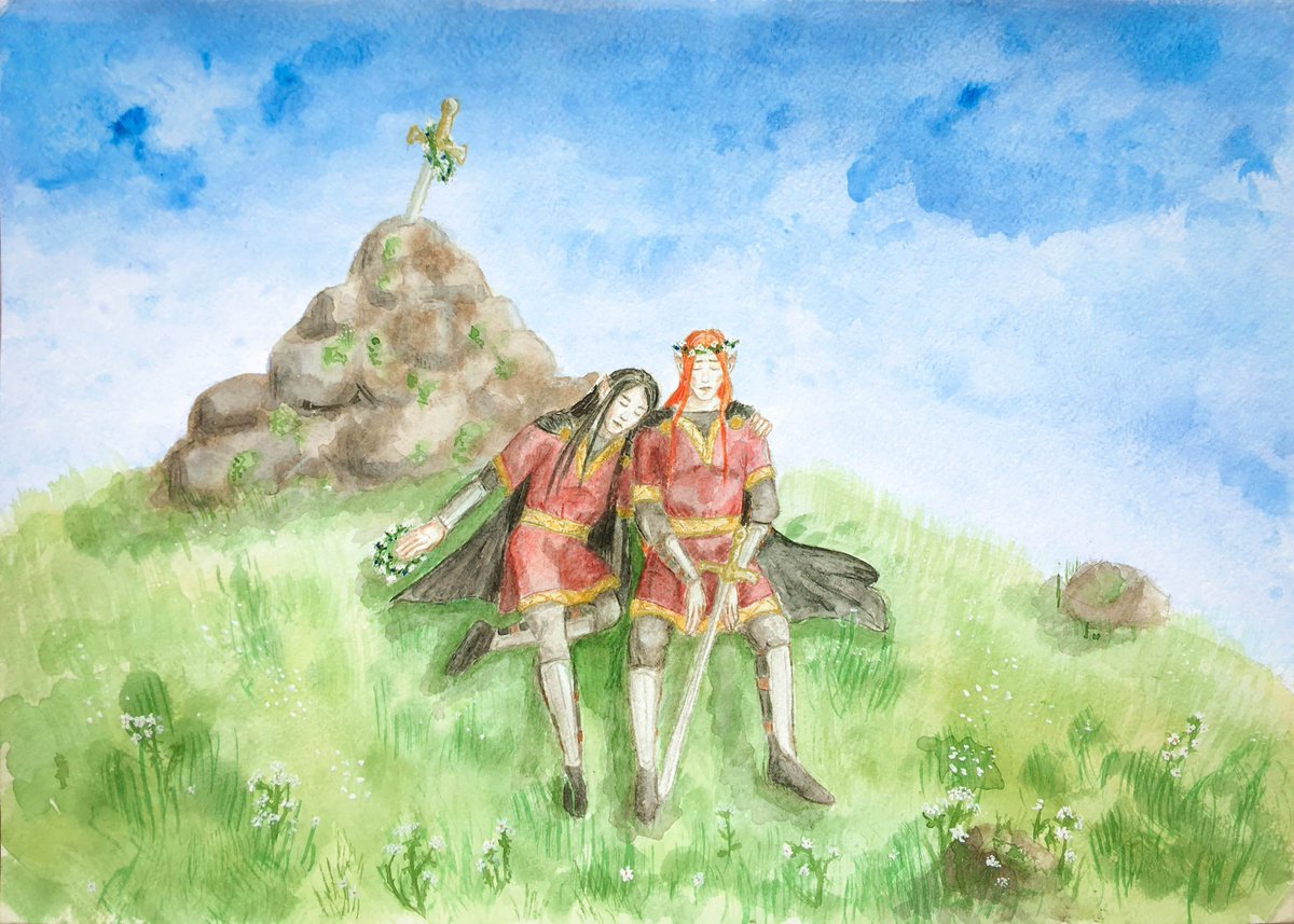 SombrAshes's tweet photo. Cenotaph (empty grave). One is ready to let their deceased ones go when it seems that their grave has become empty.
#Silmarillion #Maedhros #Maglor https://t.co/WIO9121scr
