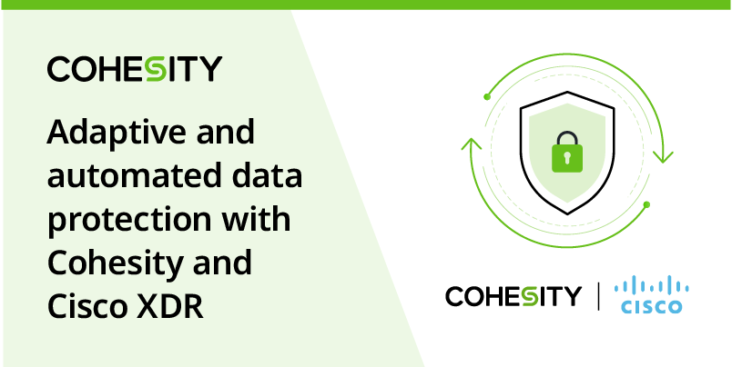 RomeSPQReturn's tweet photo. Cohesity just announced a new integration with Cohesity DataHawk and Cisco XDR. Take a look! https://t.co/OKwV3d4fPM https://t.co/c4qqxajVAt