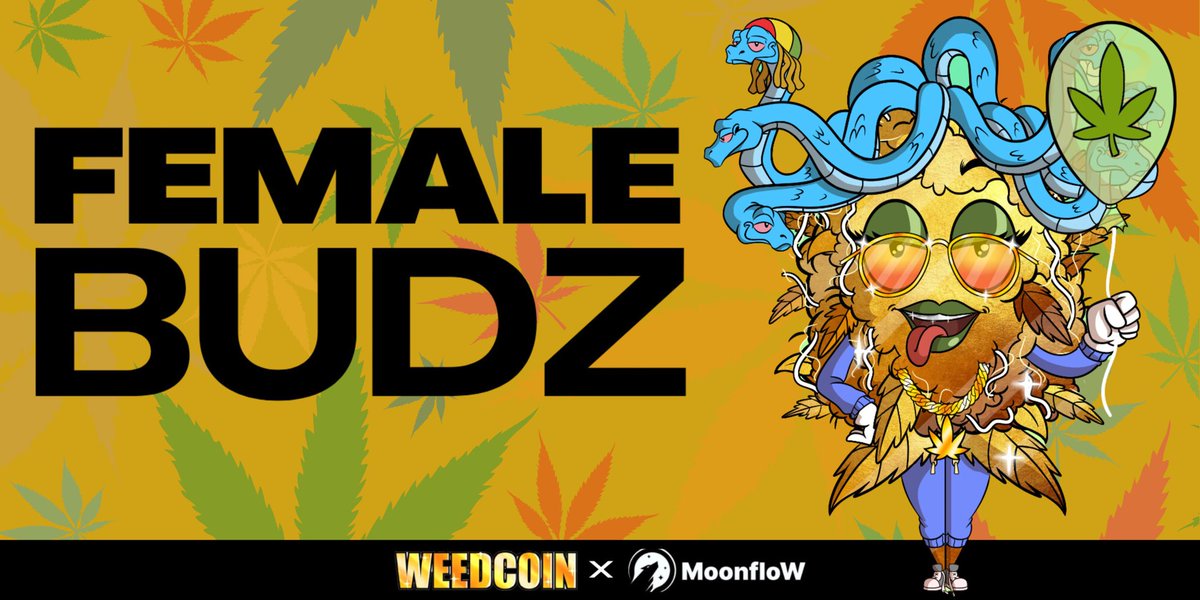 IainNft's tweet photo. 🍀WeedCoinCro❌️GaiaEcoNFT🌎 

Celebrating Female Budz Drop on @Moonflownft 🎉 

72 hrs ⏲️ 

Prizes: 🎁 
1 Female Budz
1 Ax0l Elite
100 Cro

Like, Retweet, Follow, & Join Discord @WeedCoinCro @GaiaEcoNFT

Minting:
Ax0l cro-
https://t.co/6Z4dtkxLmm
Female Budz- https://t.co/UFzBIW787T

Discord:
Gaia- https://t.co/1J3lTCx0ZY
Weedcoin- https://t.co/HwuGA3QfFn

#crofam #Defi #420community