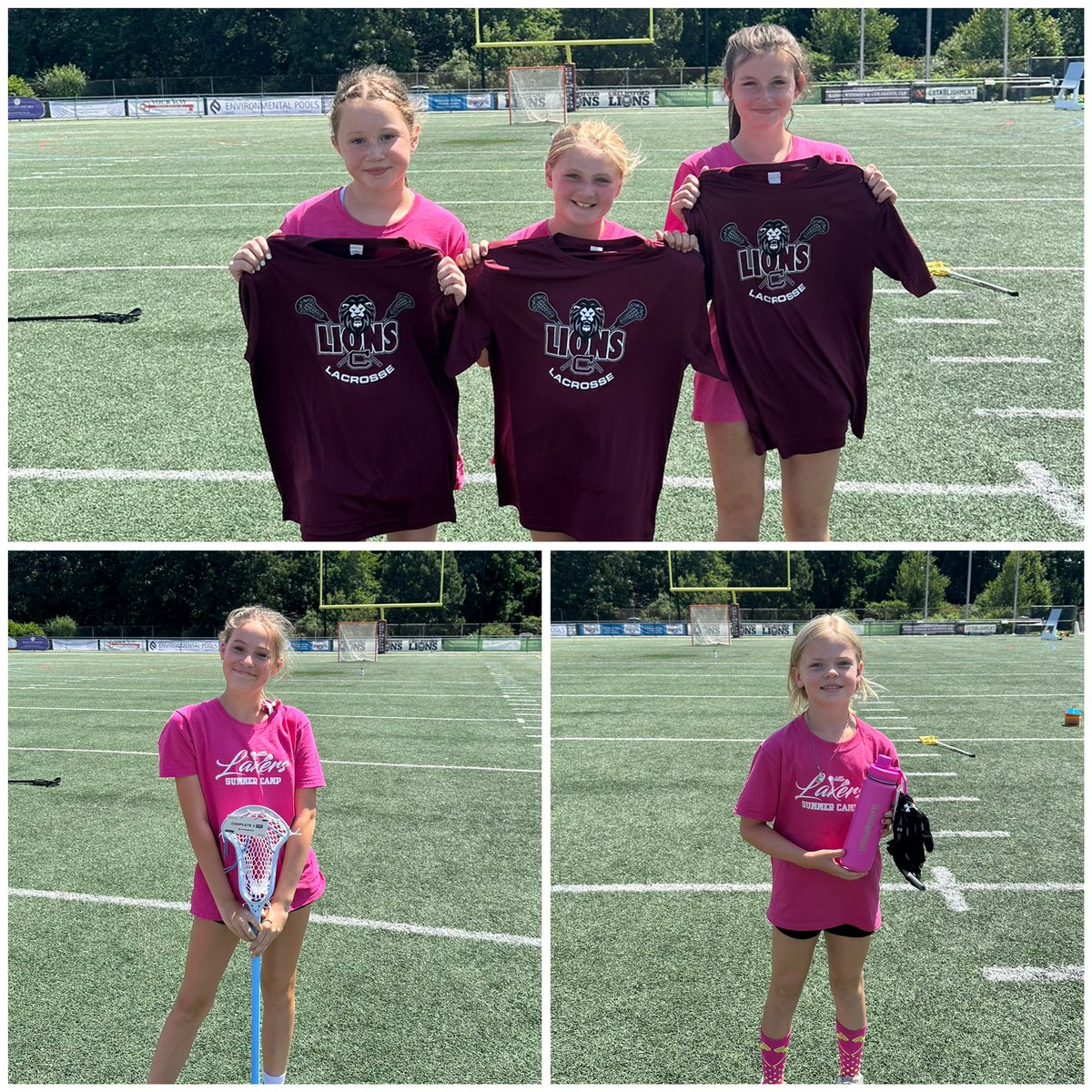 Girls_CHS_Lax's tweet photo. Day 3 
Fastest shot-
Maeve Ward, Haley Hart, Megan Cowels 

Campers of the week-
Madeline Keith &amp; Haley Gallagher https://t.co/0dG4YQqaSi