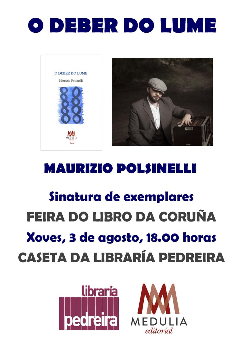 Mañá na Coruña, poesía!!!