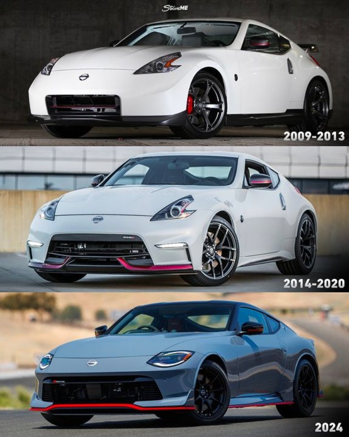 مراحل تطور نيسان زد (NISSAN Z) #الحب_الابدي