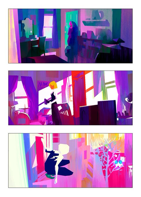 Gwen colors~  #AcrossTheSpiderVerse #SpiderVerse