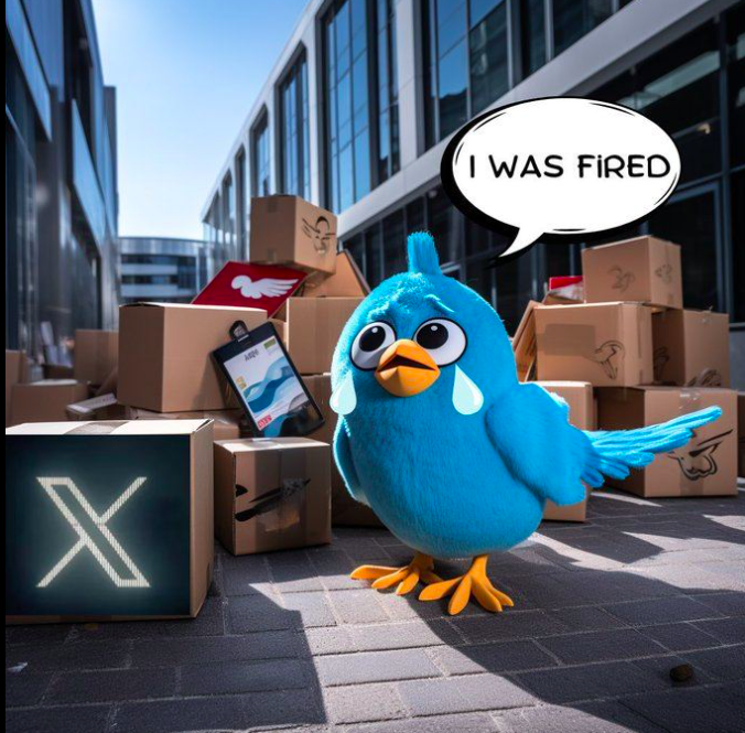 I miss the Twitter bird. 

#TwitterBird #GoodbyeTwitter #tweetme