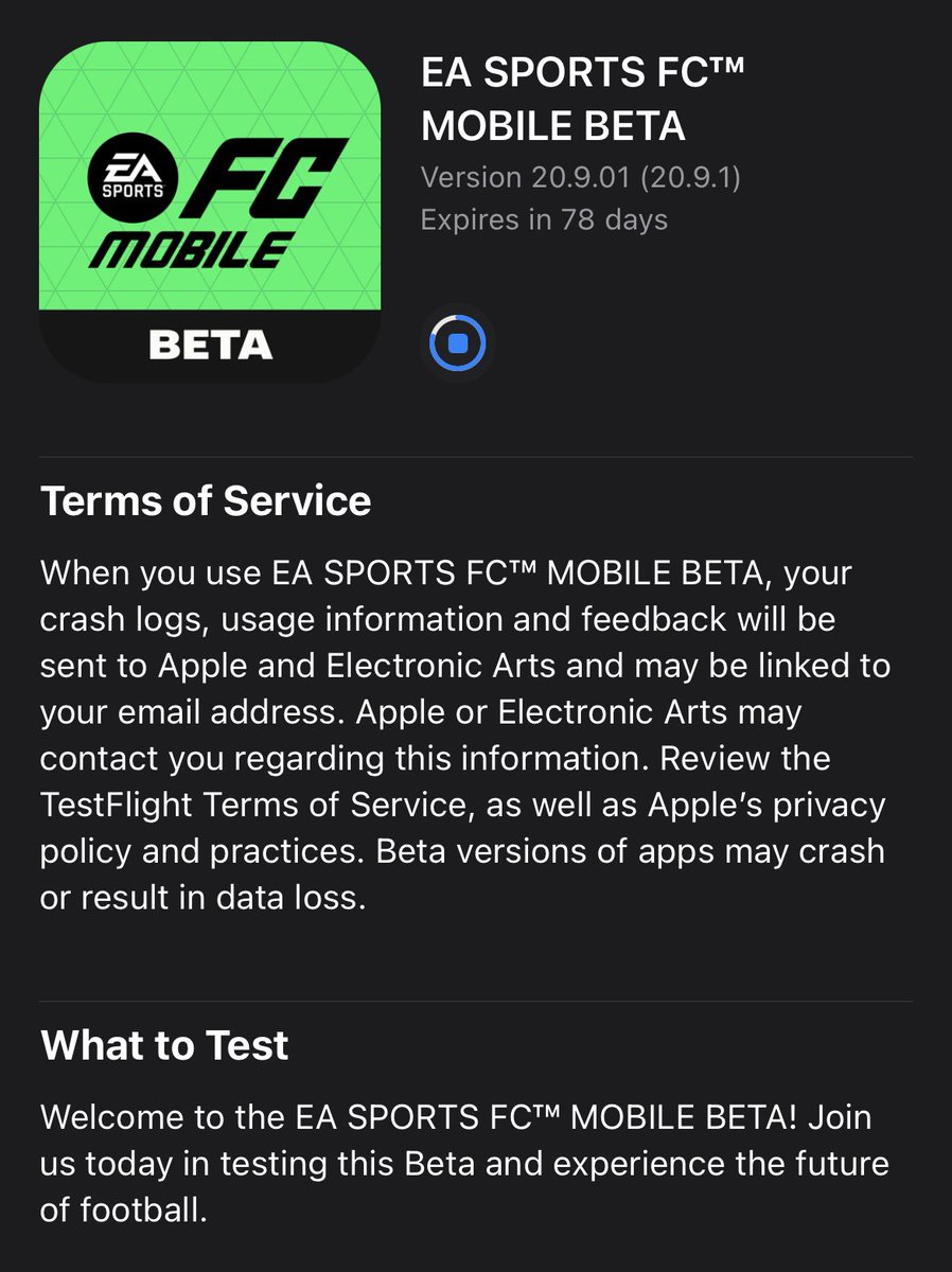 EA SPORTS FC™ MOBILE BETA 18.9.01 (Early Access) (arm64-v8a + arm