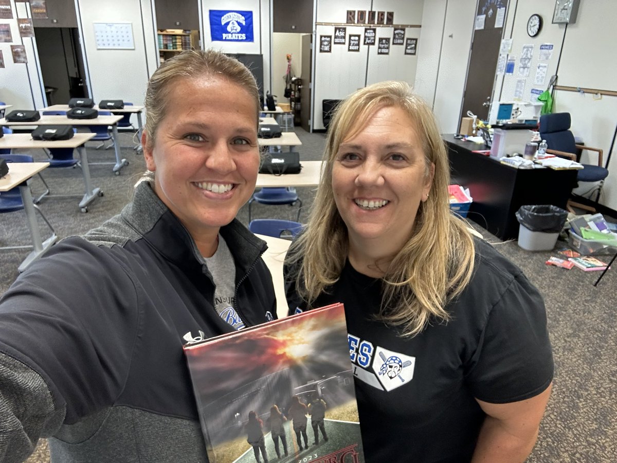 The 2022-2023 yearbooks are in!!!!!  Be on the lookout at the beginning of next week for a place and time to pick yours up! 📚