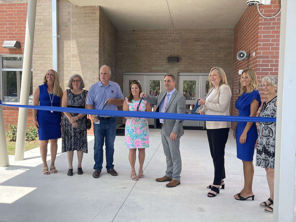 Ribbon cutting today to celebrate Palm City Elementary School. What a beautiful learning environment filled with beautiful people!  #ALLINMartin