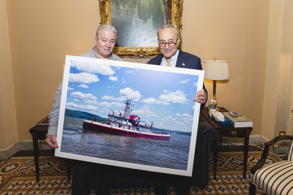 navyleaguenyc's tweet photo. Council Member David Rocco shared with us that his passion project, Fireboat John D. McKean, has been added to the National Register of Historic Places. Thank you @SenSchumer for your advocacy and support that helped make this possible! https://t.co/vbkKohcoY5