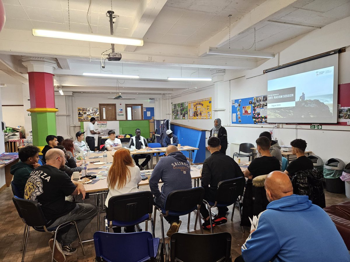 eystwales's tweet photo. It was a pleasure to deliver bespoke training for unaccompanied young people from @NPTCouncil & @SwanseaCouncil at #EYST swansea drop in Center. Thank you for the opportunity. #Diversity #antiracistwales #eysttraining. For further info on our training packages please contact us! https://t.co/tdcP2m5WV4