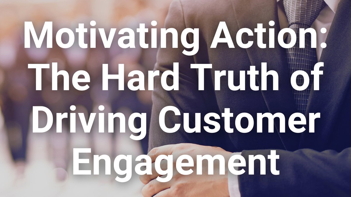 smjch's tweet photo. Motivating Action: The Hard Truth of Driving Customer Engagement https://t.co/vGmwTSVPFK https://t.co/otI8O4CF0x