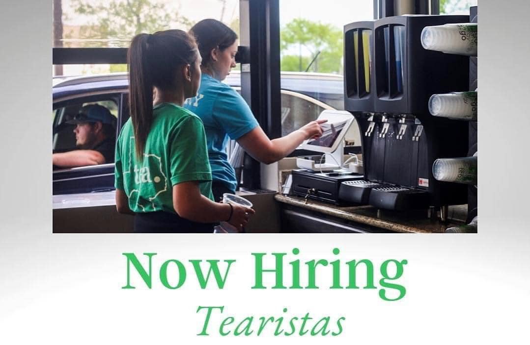 Tea2Go TeaN'ergy is hiring for BOTH Amarillo locations!

Go apply in person TODAY at your preferred location:
Western Street: 4615 South Western Amarillo, TX 79109

Gem Lake: 5703 Gem Lake Road Amarillo, TX 79106

#amarillojobs #nowhiring #workforcesolutionspanhandle