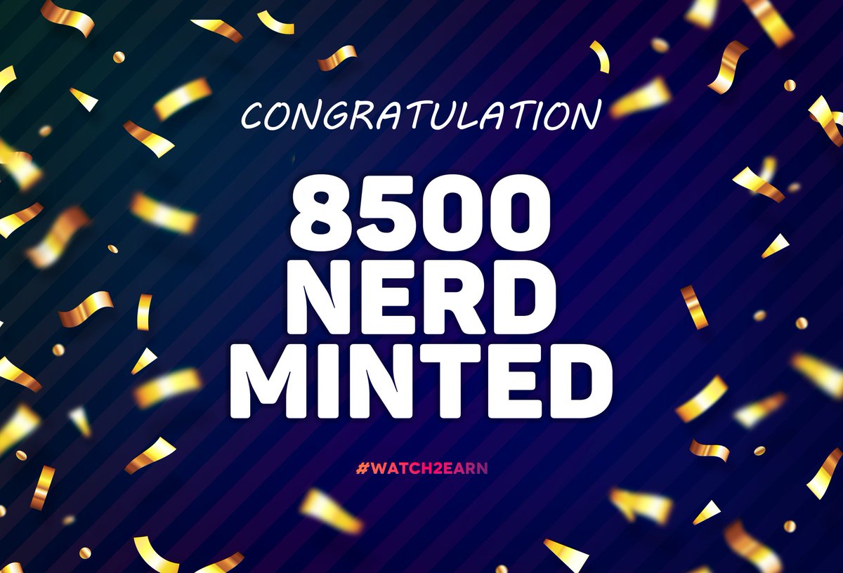 Aquaa_max's tweet photo. ๐ Congratulations to all the @XcademyOfficial NFT nerds out there! ๐๐ค Exciting news as 8500 NFTs have been successfully minted! ๐จ๐
$XCAD #Watch2earn, #XcadPlayContest, #BNB #stepn #stepapp #genopets #sweatcoin #dustland #dotmoovs #calorun #wirtual #VICMOVE #step #defit https://t.co/OzqJNt88do