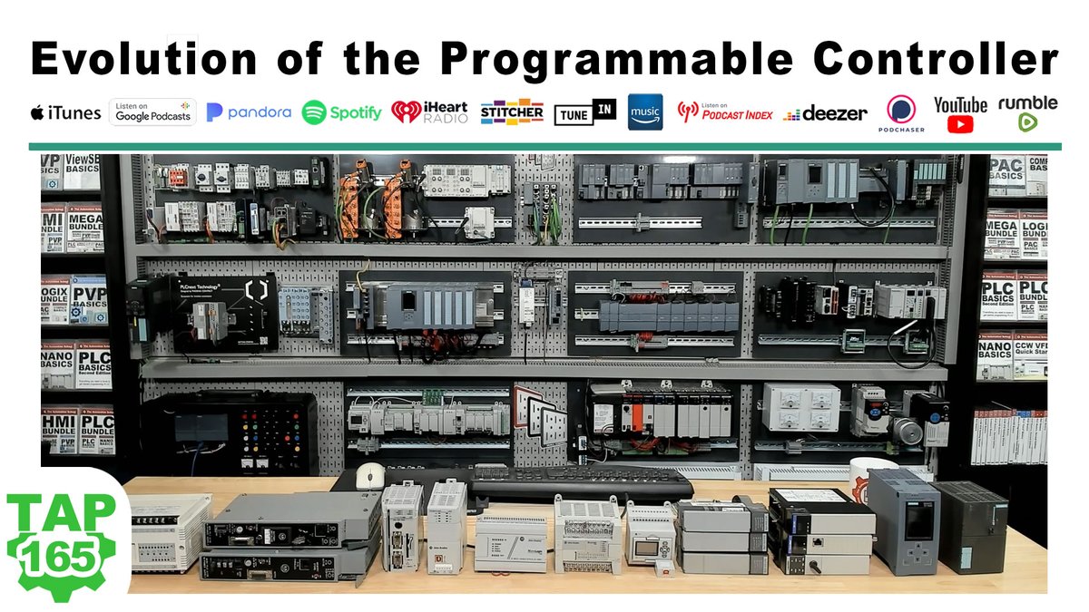 InsightsInAutom's tweet image. Today I share what I consider are some of the high points from the Evolution Of #ProgrammableControllers in this episode of #TheAutomationPodcast:
theautomationblog.com/evolution-of-t…
#Automation #Manufacturing #News #PLC #PAC