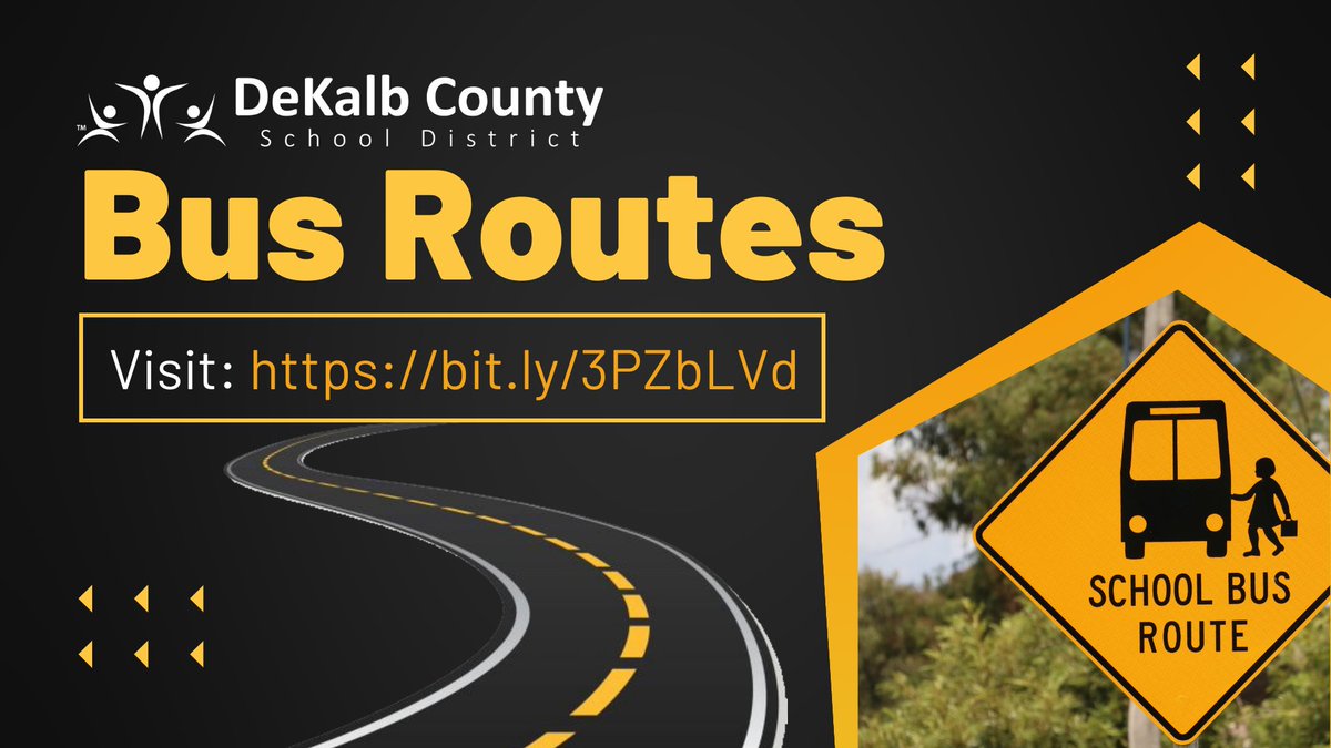 DeKalbSchools's tweet photo. 🚌📚 #DCSD families are you ready for the 2023-2024 school journey? Chart your scholar’s course! Check out our bus routes now: https://t.co/zD2xsWTUee. Together, we’ll #LevelUpDCSD⬆️ as every ride brings our children closer to their dreams! 🎓 https://t.co/YQlzqGX6ec