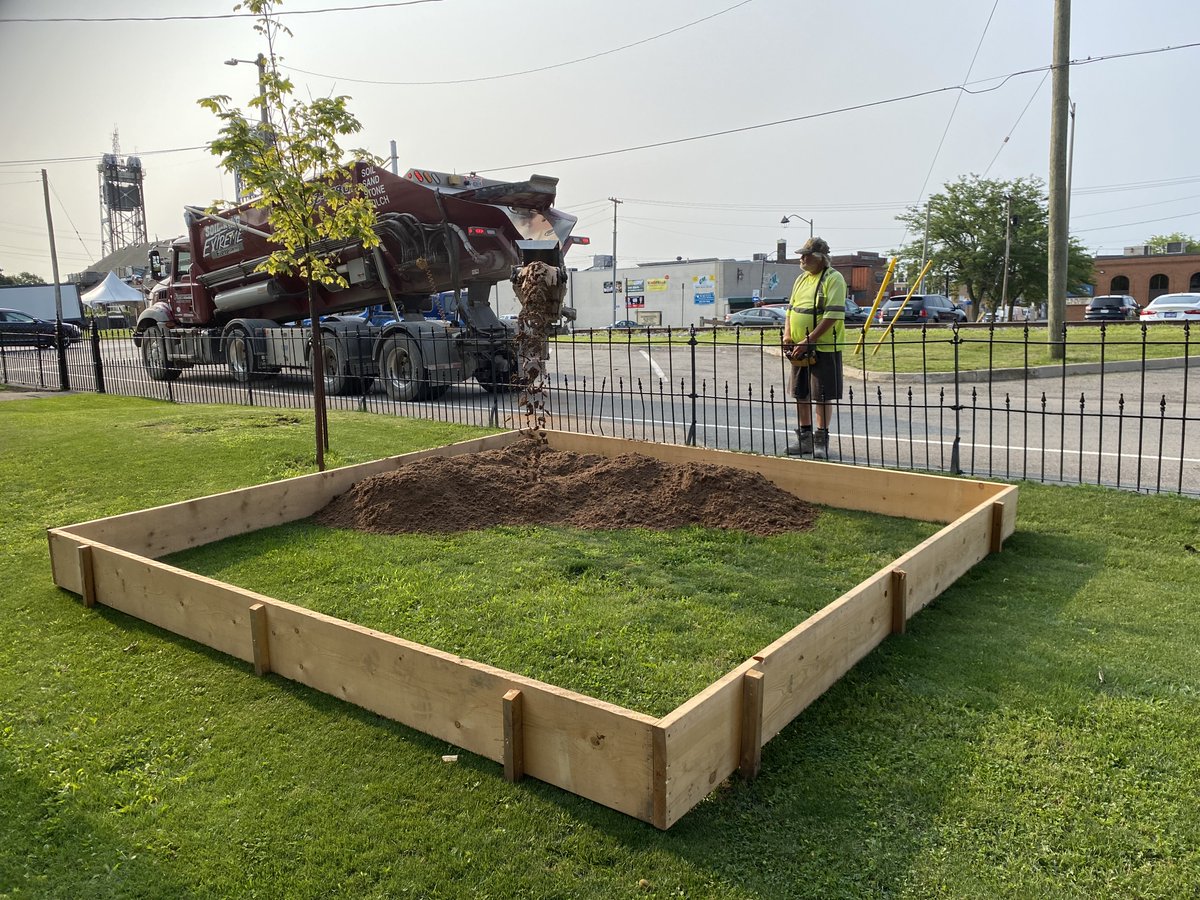 It's here! The giant sandbox has arrived for this weekend's 45th Annual Canal Days and Marine Heritage Festival ⚓️

Join us on the Museum grounds Aug. 5 &amp; 6 for fun festival activities for all! FREE ADMISSION thanks to sponsors Lower Lakes Towing Ltd.