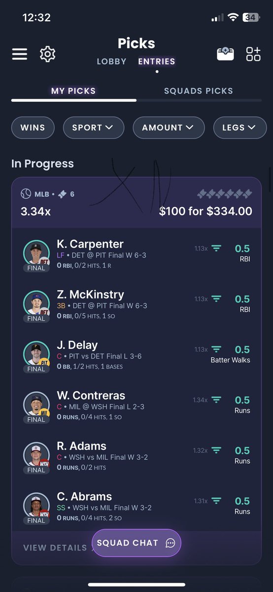 ✅🤑STARTING OFF THE DAY RIGHT✅🤑

Still 10 more games tonight let’s keep eating ☢️☢️

Code: XnSZN

#GambingTwitter #sportsbettingpicks #sportsbettingtwitter #sleeperpicks #banesquad #prizepicksmlb #PrizePicks #FreePicks #fliff #potd #mlbbets