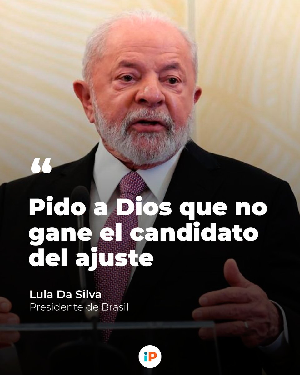 argentina12ok's tweet photo. 🔴 Lula Da Silva opinó sobre las elecciones en Argentina https://t.co/E6FMTIlUdi