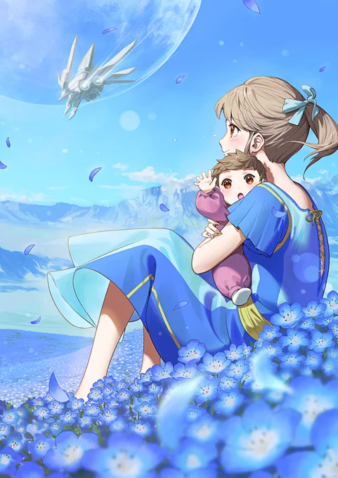 『ネモフィラの蒼丘で』