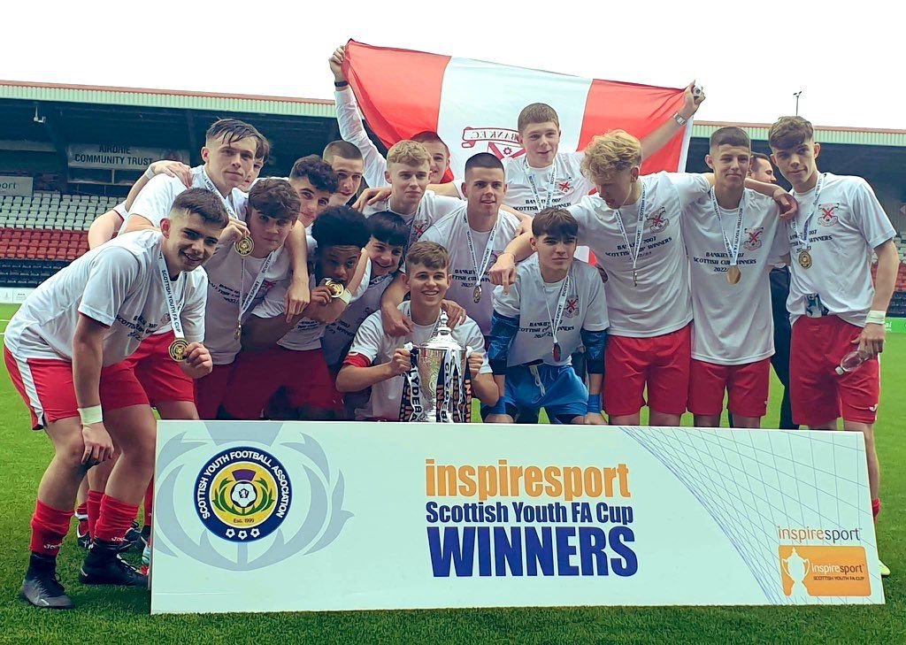 Clydebank FC participation in the SFA Youth Cup confirmed for 2023-24. After receiving a Round 1 bye, We have been drawn away to Greenock Morton u18s in Round 2.