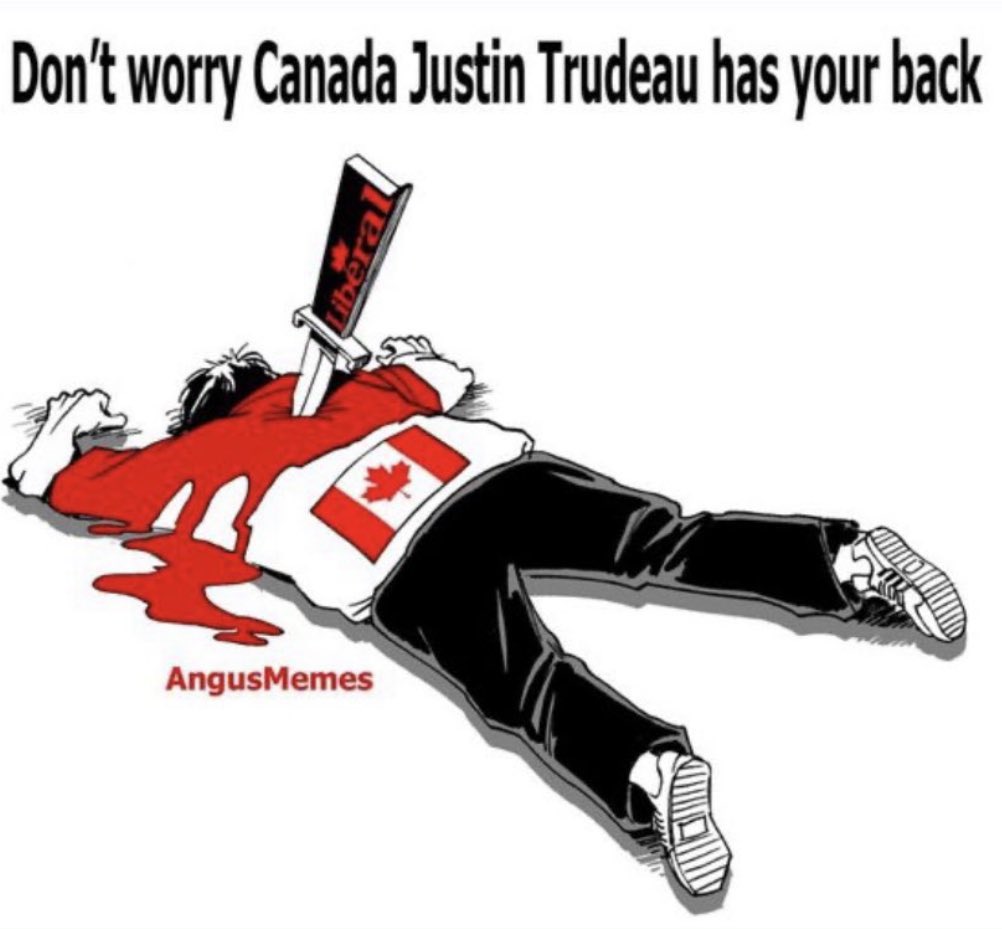 Apparently Trudeau and his wife Sophie Grégoire Trudeau are splitting up …
Apparently she caught him screwing 38 + million Canadians 🇨🇦
#TrudeauDestroyingCanada