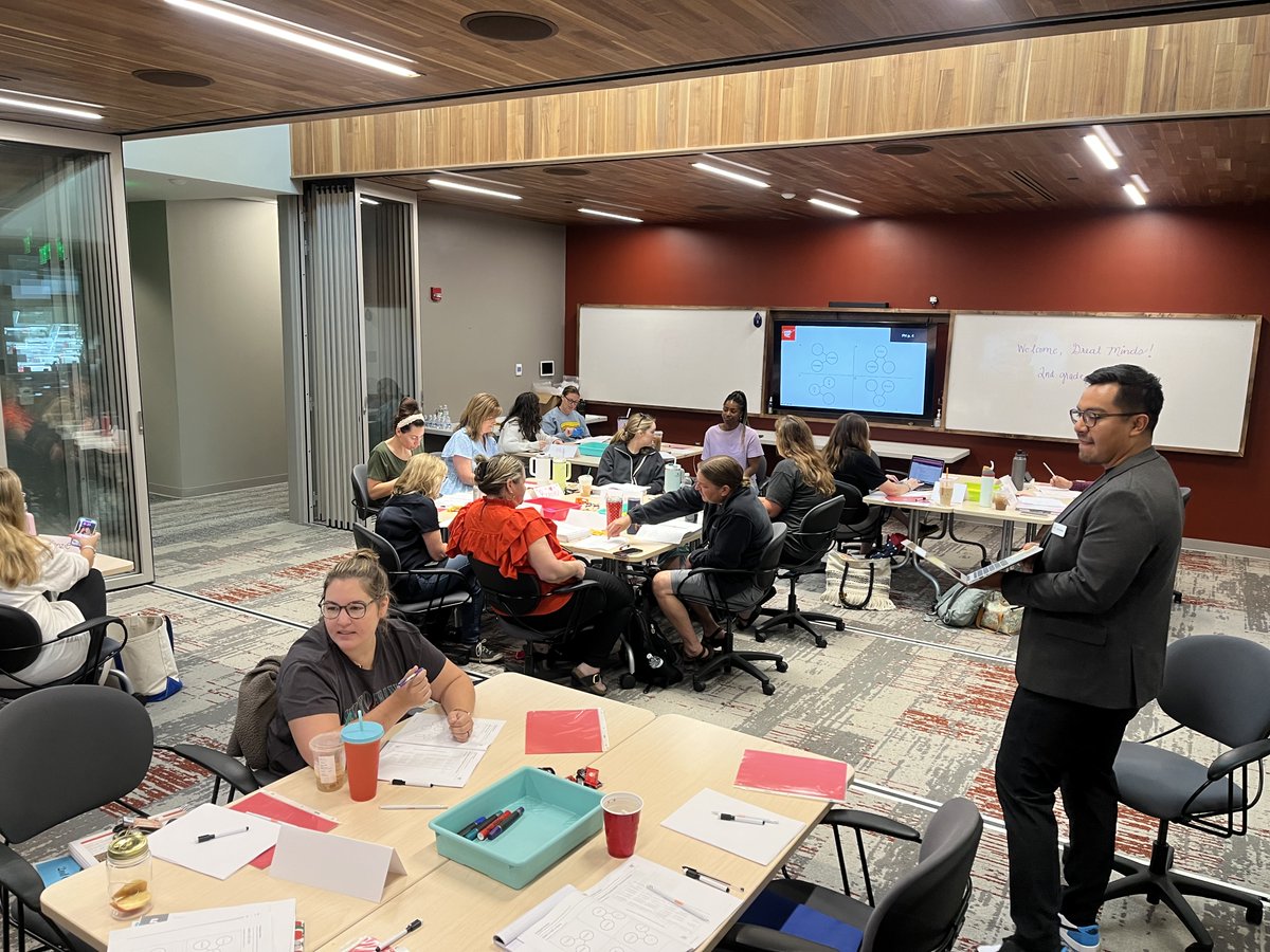 2nd - 5th grade teachers learning about our new curriculum today and seeing all the wonderful ways <a href="/eureka_math/">Eureka Math</a> <a href="/GreatMindsEd/">Great Minds</a> have powered up the curriculum for teachers and students. <a href="/DogwoodES/">Dogwood Elementary</a> <a href="/FHES_gmsd/">Forest Hill Elementary</a> <a href="/WeAreRiverdale/">Riverdale Elementary</a> <a href="/FarmingtonElem/">Farmington Elem</a> <a href="/gmsdk12/">Germantown MSD</a> <a href="/gmsdTLA/">Teaching Learning & Assessment</a> <a href="/TLAinstructsup/">Jennifer Ledford</a>