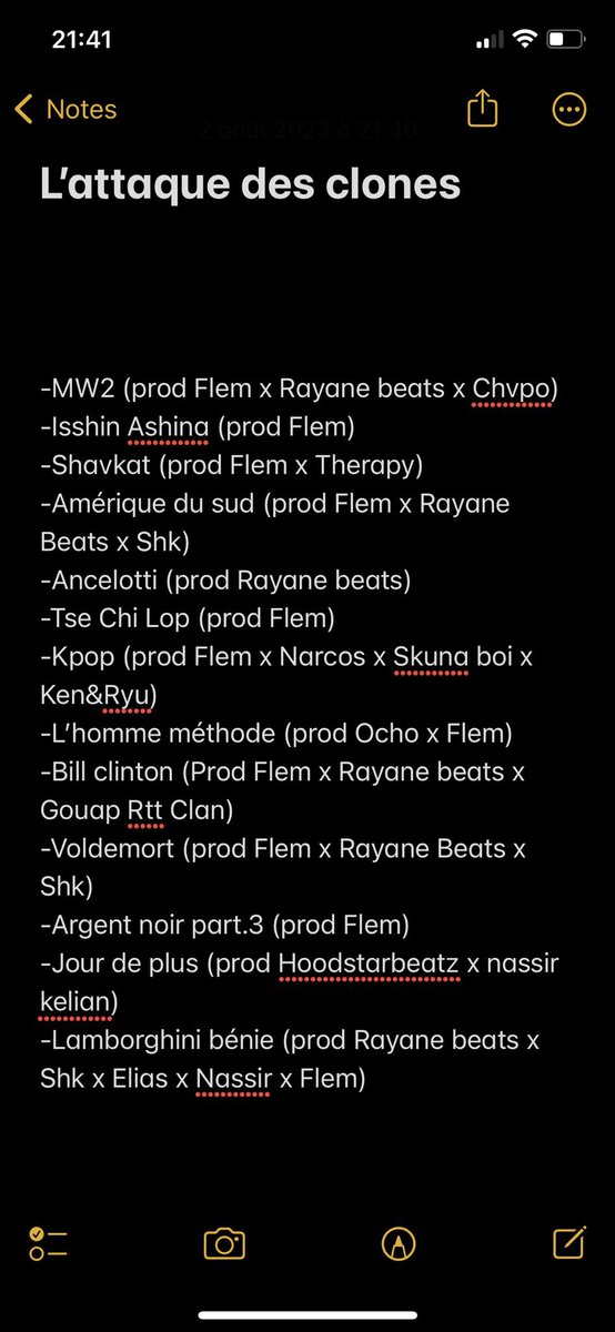 ShadesFrance's tweet photo. 🚨 Freeze Corleone annonce la tracklist de son nouvel album !

"L’Attaque Des Clones"

13 titres, 0 feats

📅 11 SEPTEMBRE https://t.co/TSRfW8kdmw