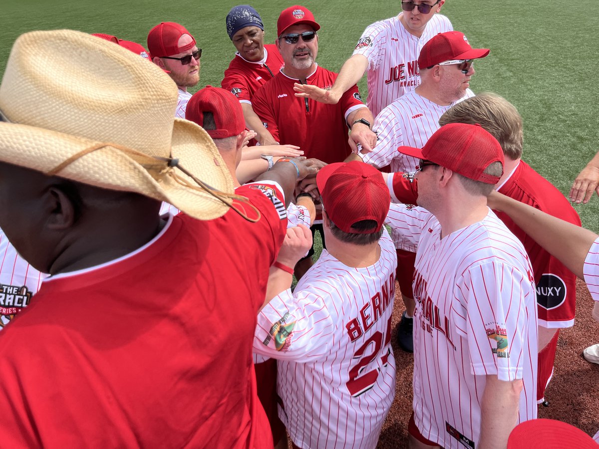 NuxhallMiracle's tweet image. Miracles = Made! ✅

It was a first in @NuxhallMiracle League history. Our players hit the road! And traveling to play in an inclusive baseball tournament at @RipkenBaseball Pigeon Forge was a dream come true. Thanks to @Ameritas and all of our supporters for fueling our trip!