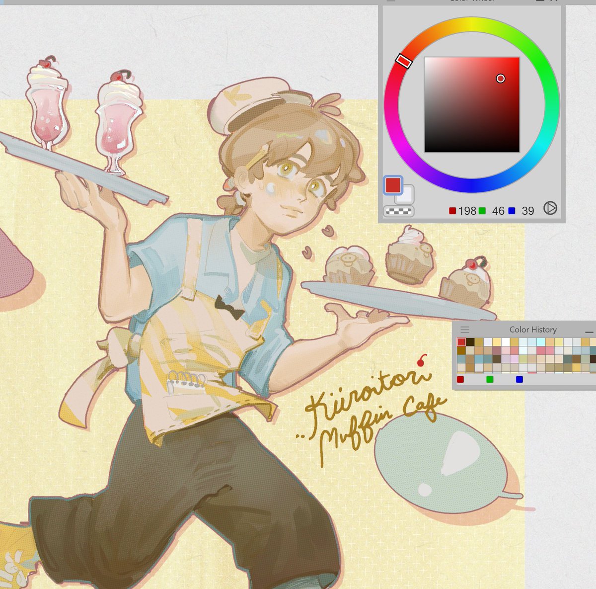 Anndes890's tweet photo. #kiiroitori! #kiiroitorimuffincafe https://t.co/p1dDqc6b1z