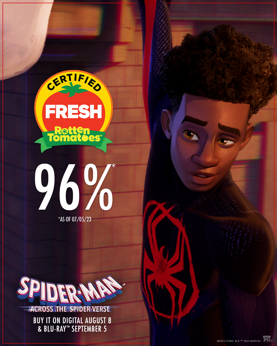 Spider-Man: Across The Spider-Verse on X: A movie that stays fresh with  every watch. Spider-Man: Across the #SpiderVerse is coming home on Digital  8/8 & Blu-ray 9/5. Pre-order now:    /