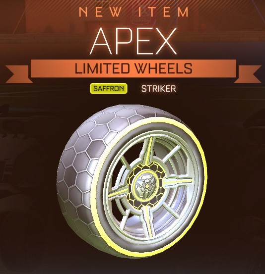 DeezNutsGamerYT's tweet photo. 🚨STRIKER SAFFRON APEX GIVEAWAY🚨

In Collaboration With @Realmwizard To Celebrate Apex's Coming Back To Drops Very Soon With #rlcsworlds We Are Giving These Apex's Away!

Follow Me &amp; @Realmwizard✅

Like❤️

Retweet🔃

Tag Some Buddies🗨️

🏆Winner Chosen August 23rd🏆

Good Luck! https://t.co/d9n810ktoz